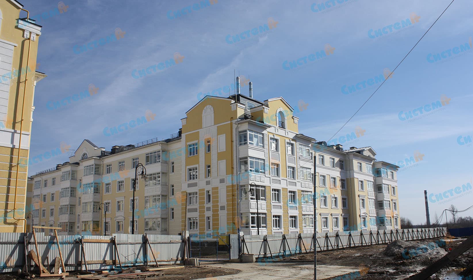 Архитектурный декор для пригородного жилого комплекса