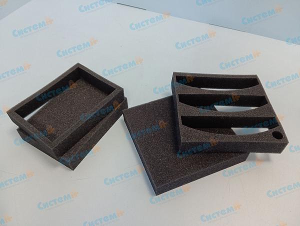 Вырубка поролона для ложемента Вырубка поролона для ложемента