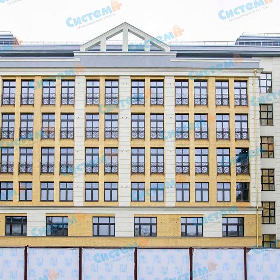 Фасадные сандрики для жилого комплекса Фасадные сандрики для жилого комплекса